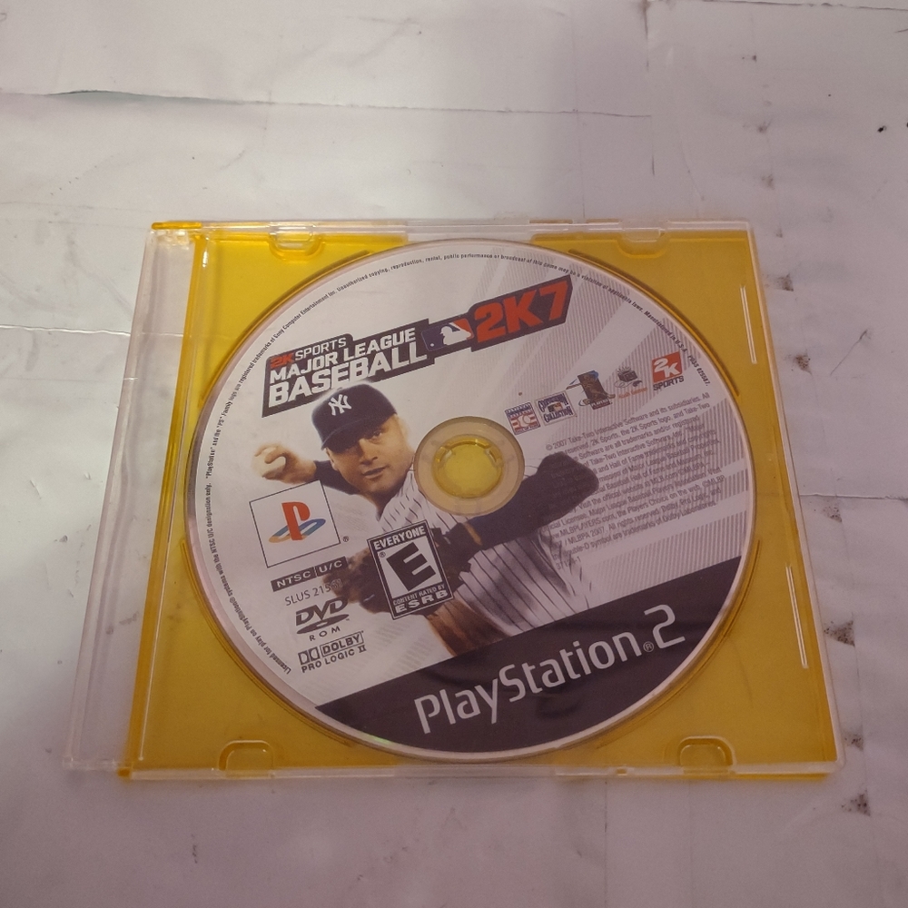 Major League Baseball 2K7 Playstation 2